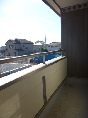 Balcony. Sunny balcony