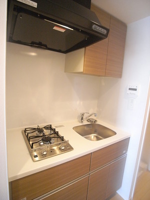 Kitchen. Two-burner stove is with system Kitchen.