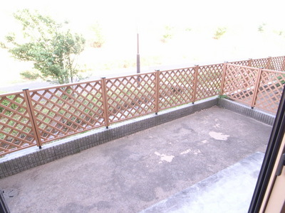 Balcony. The first floor is like a terrace spacious garden