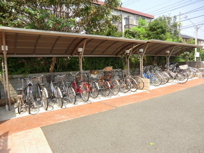 Security. bicycle parking space