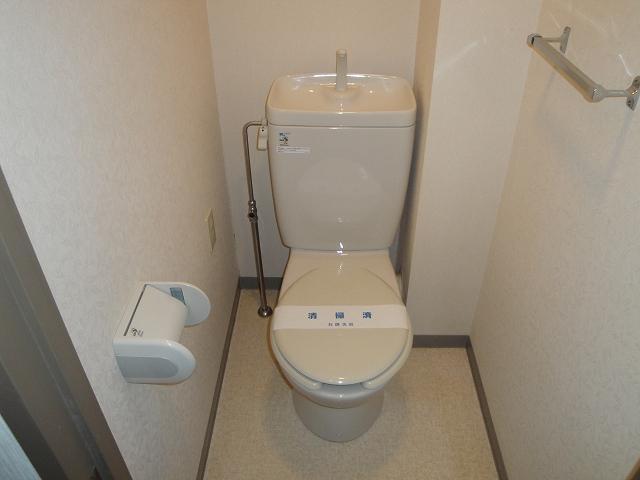 Toilet. It is clean toilets