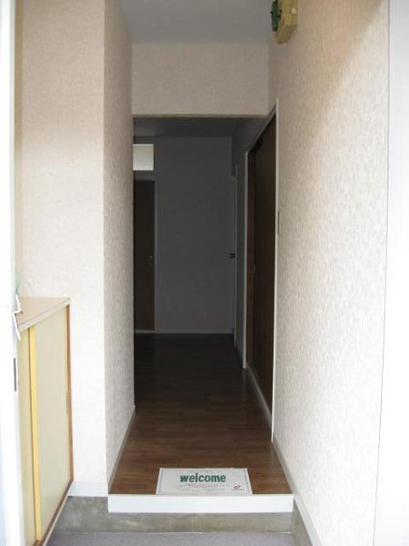 Entrance. It is with shoe box storage