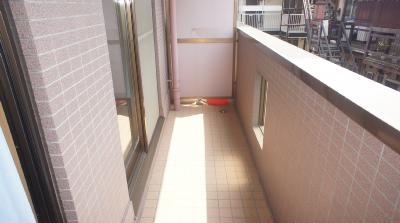 Balcony. Laundry is also often dry likely day. 