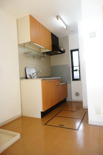 Living and room. Kitchen space is also spacious. 