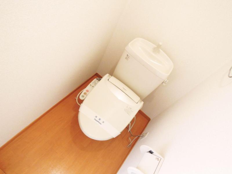 Toilet. Rest room with cleanliness. With hot water cleaning function.