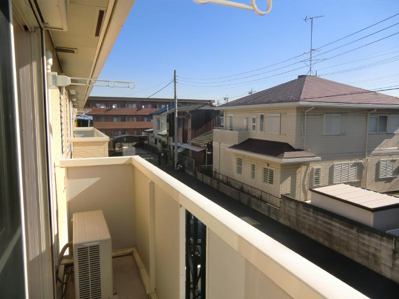 Balcony. Since the south-facing a day ventilation is good