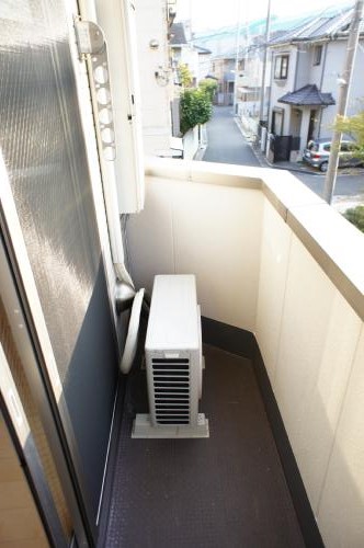 Balcony. Easy even your laundry in a bright balcony! 