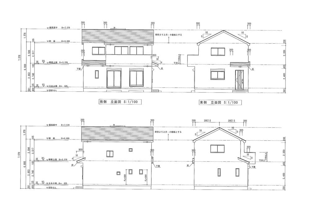 Rendering (appearance). Building 2 elevational view