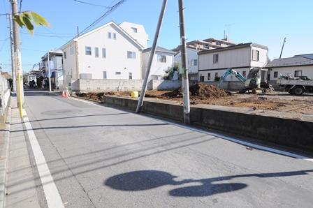 Local photos, including front road. Readjustment land, Flat terrain, Shaping land.