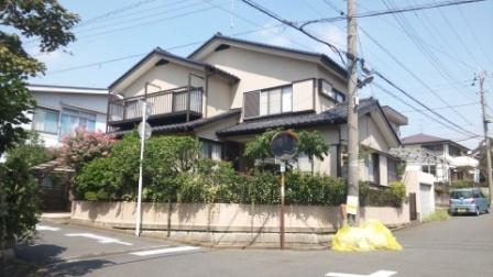 Local appearance photo. It is the property of the southeast corner lot. (6m × 5m) site area is also a 50 square meters a shaping area of ​​the property.