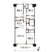 Floor: 3LDK + 2MC, occupied area: 75.64 sq m, Price: TBD