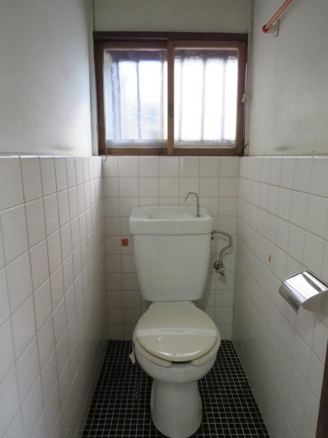 Toilet. The tiled until reluctance, Wiped off you quickly the dirt.