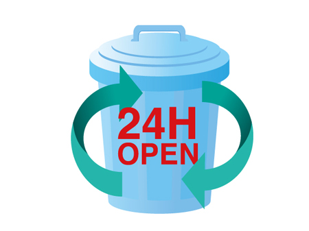 Other.  [24-hour garbage can out] Waste storage on site, Because it has become possible garbage out to the favorite time at any time 24 hours, Keep the house clean.