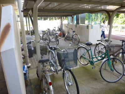 Other common areas. Bicycle-parking space