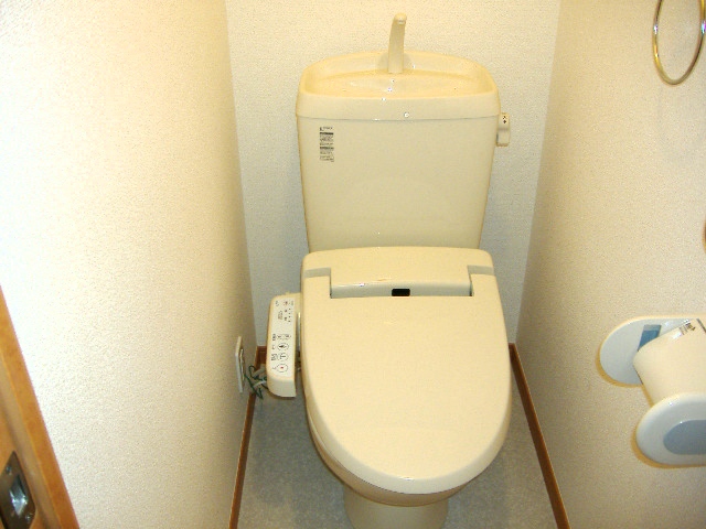 Toilet. With Washlet