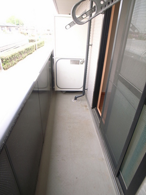 Balcony. Spacious balcony is happy over ☆ 