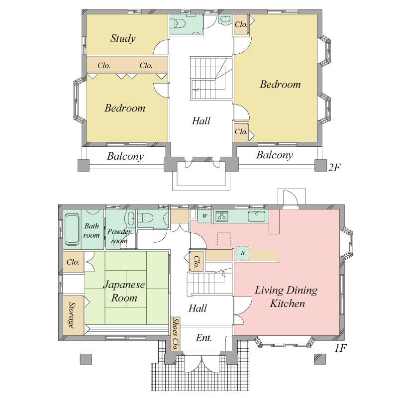 Floor plan. 27,800,000 yen, 3LDK + S (storeroom), Land area 221 sq m , Building area 148.5 sq m
