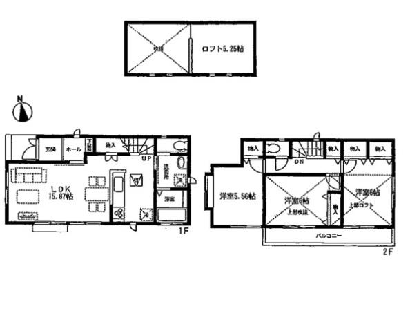 Floor plan. 38,800,000 yen, 3LDK, Land area 104.25 sq m , Building area 82.6 sq m floor plan