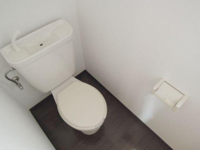 Toilet. It is a toilet with a clean.