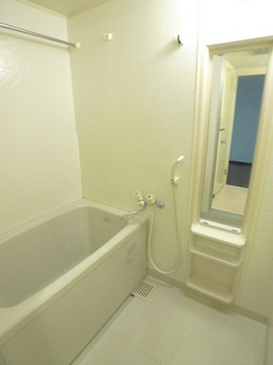 Bath. It is white and clean bathroom with add-fired function.