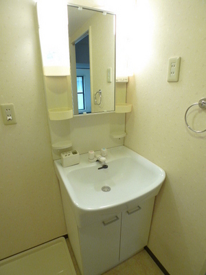 Washroom. It is a convenient independent wash basin in the busy morning preparation.