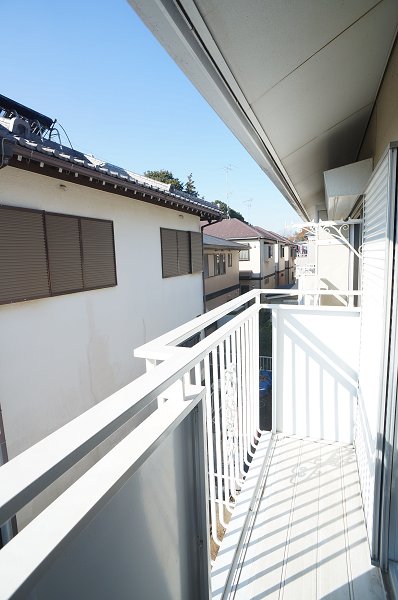 Balcony. Sunny balcony