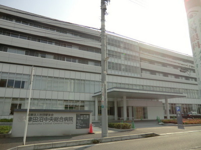 Hospital. Tsudanuma Central General Hospital (Hospital) to 2100m