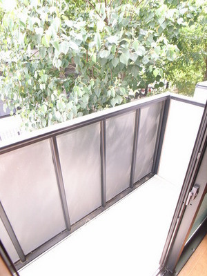 Balcony. Peace of mind balcony of security shutters with ☆ 