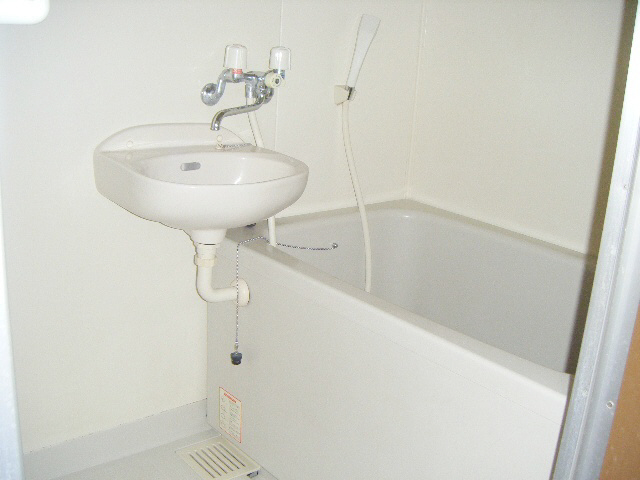 Bath. Bathroom basin with