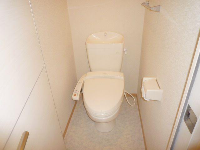 Toilet. Also it has a bidet