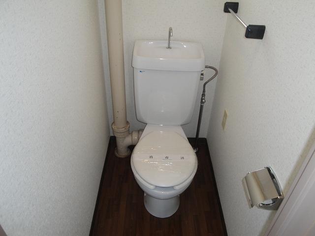 Toilet. It is clean even your toilet