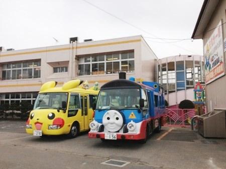 kindergarten ・ Nursery. Nishifuna 510m character bus is popular kindergarten to kindergarten