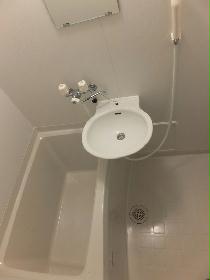 Bath. With bathroom ventilation dryer