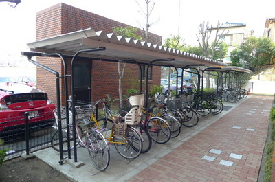 Other common areas. Bicycle shed