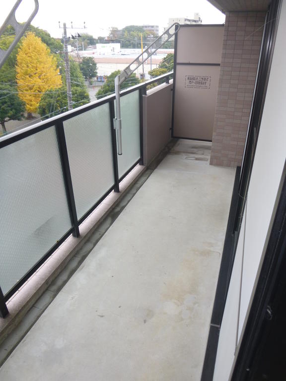 Balcony. Spacious balcony.