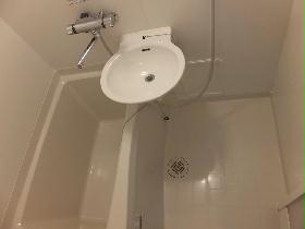 Bath. Bathroom dryer installation