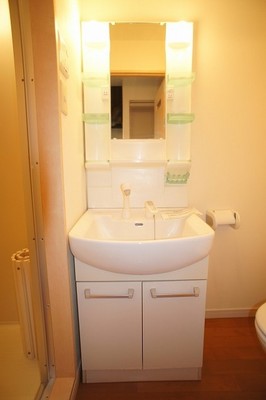 Washroom. Put many small and with a clean wash basin.