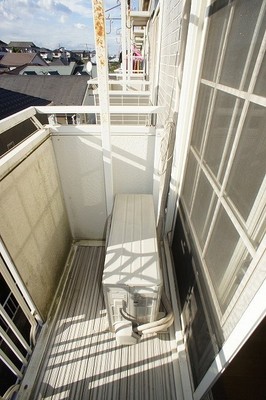 Balcony. Sunny on the south-facing balcony.