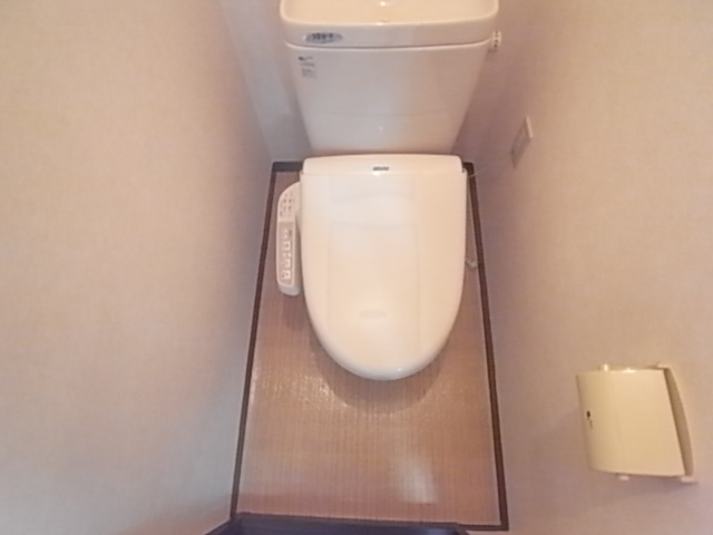 Toilet. Toilet is with a bidet