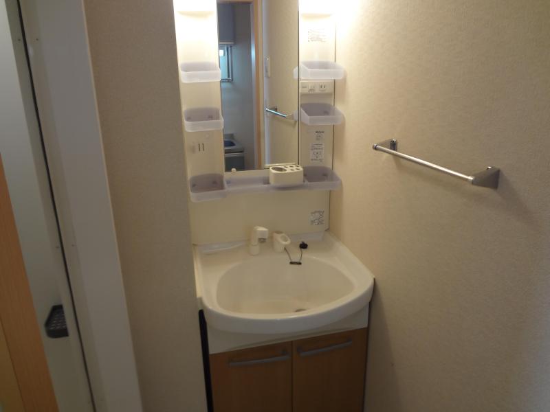 Washroom. Shampoo dresser with