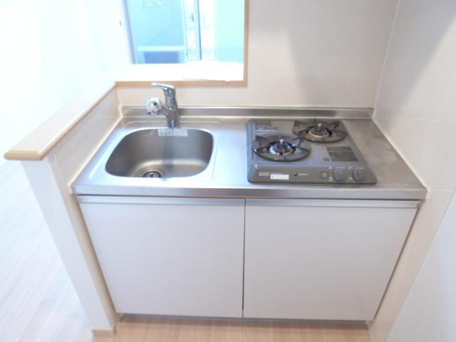 Washroom. It is a simple 2-neck of system Kitchen