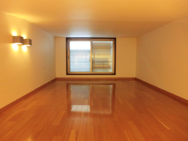 Living and room. Grinded Nde ceiling is high because the loft is attached!