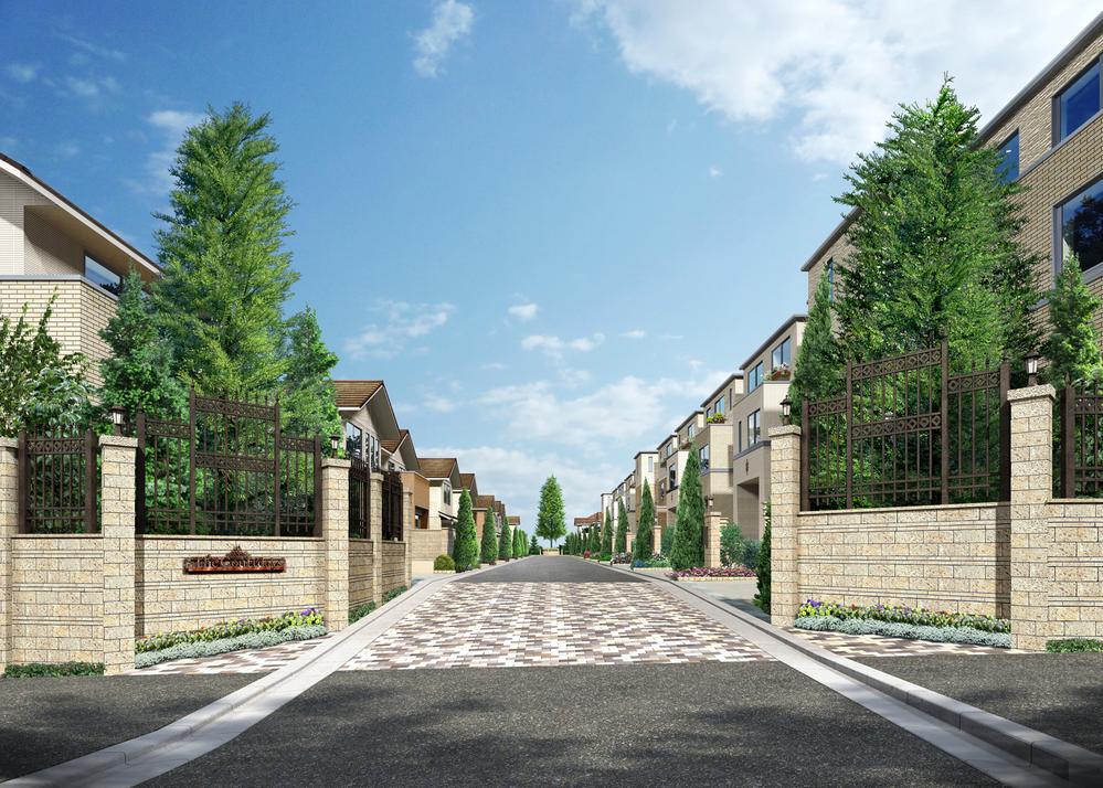 Cityscape Rendering. Station 3-minute walk, Otemachi direct 35 minutes. Special seat of 26 family, "The ・ Court Days ". Cityscape Rendering