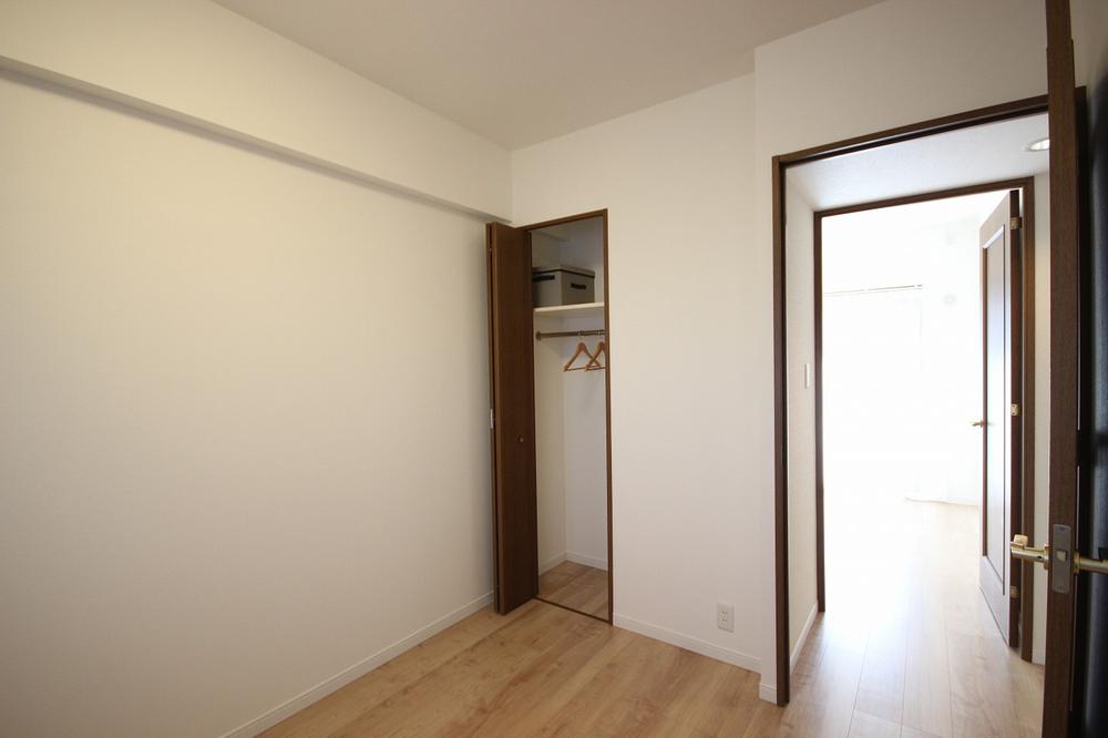 Non-living room. In the bright living room, There is also storage space