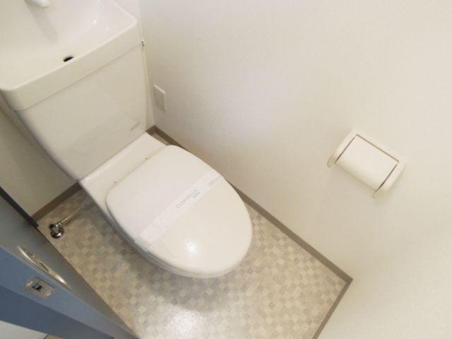 Toilet. Toilet is clean space still in a different