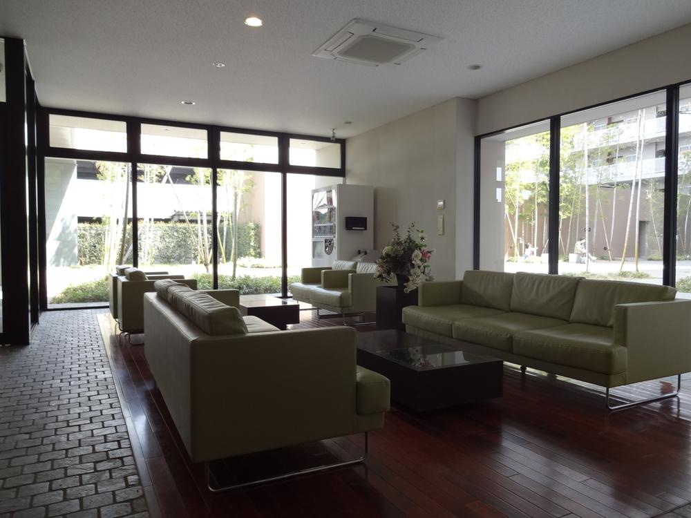 lobby. Resident-only lobby