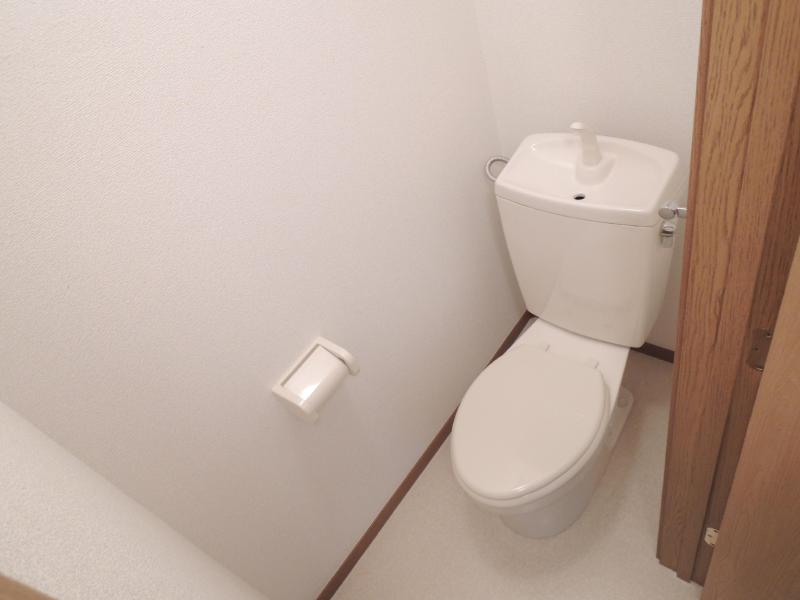 Toilet. Toilet is also clean and renovation completed