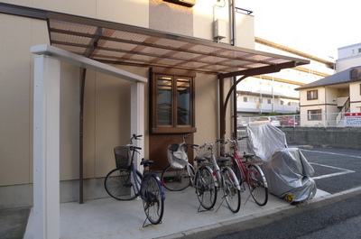 Other common areas. Bicycle-parking space