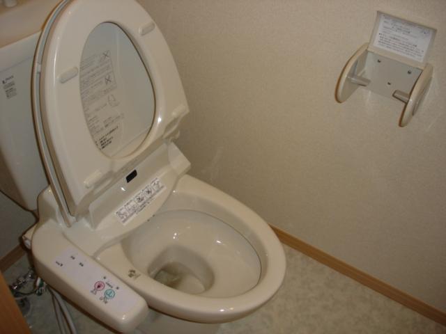 Toilet. Also it has a bidet