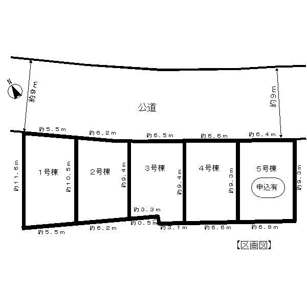 Compartment figure. 34,800,000 yen, 3LDK + S (storeroom), Land area 62.02 sq m , Building area 104.47 sq m